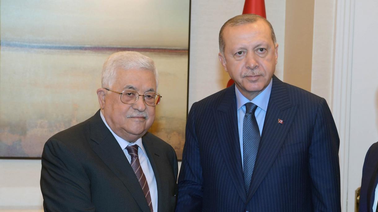 Erdogan fala ao telefone com Abbas e Janiya e expressa seu apoio à causa palestina