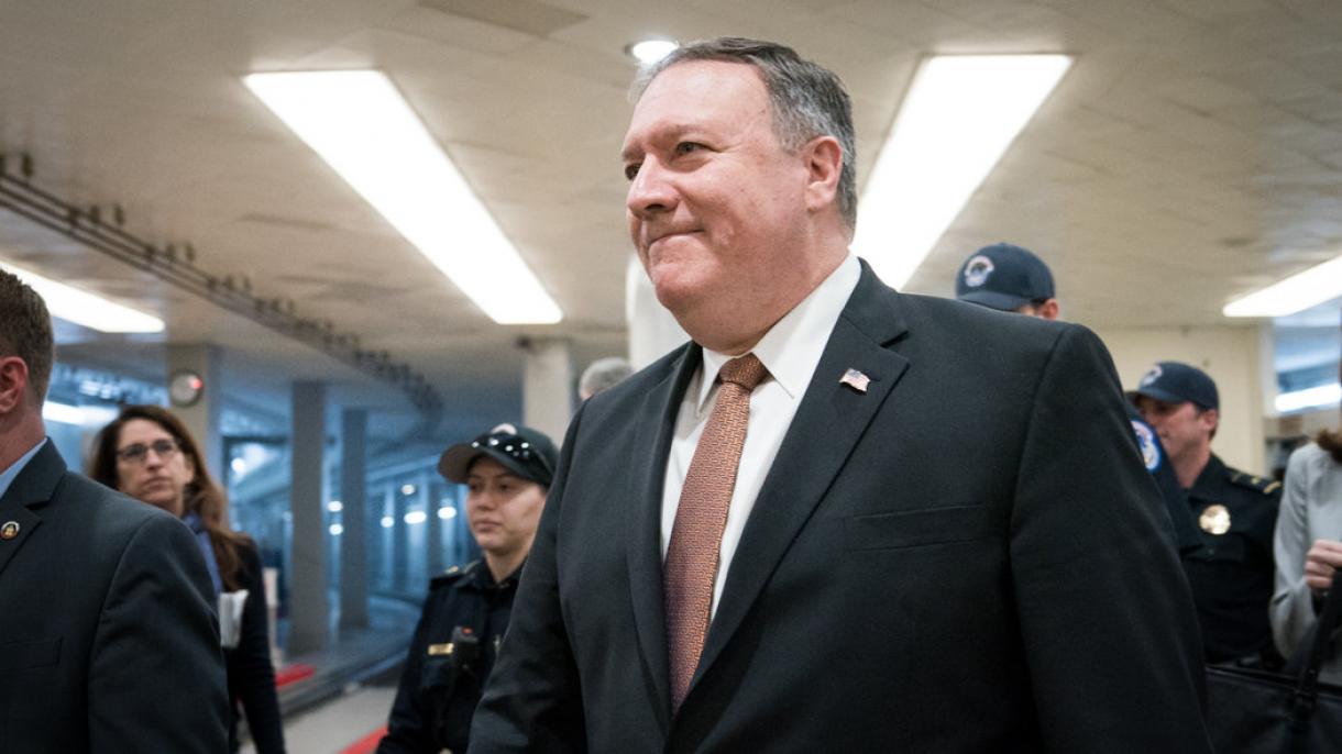 Pompeo Tön'yaq Koreyada