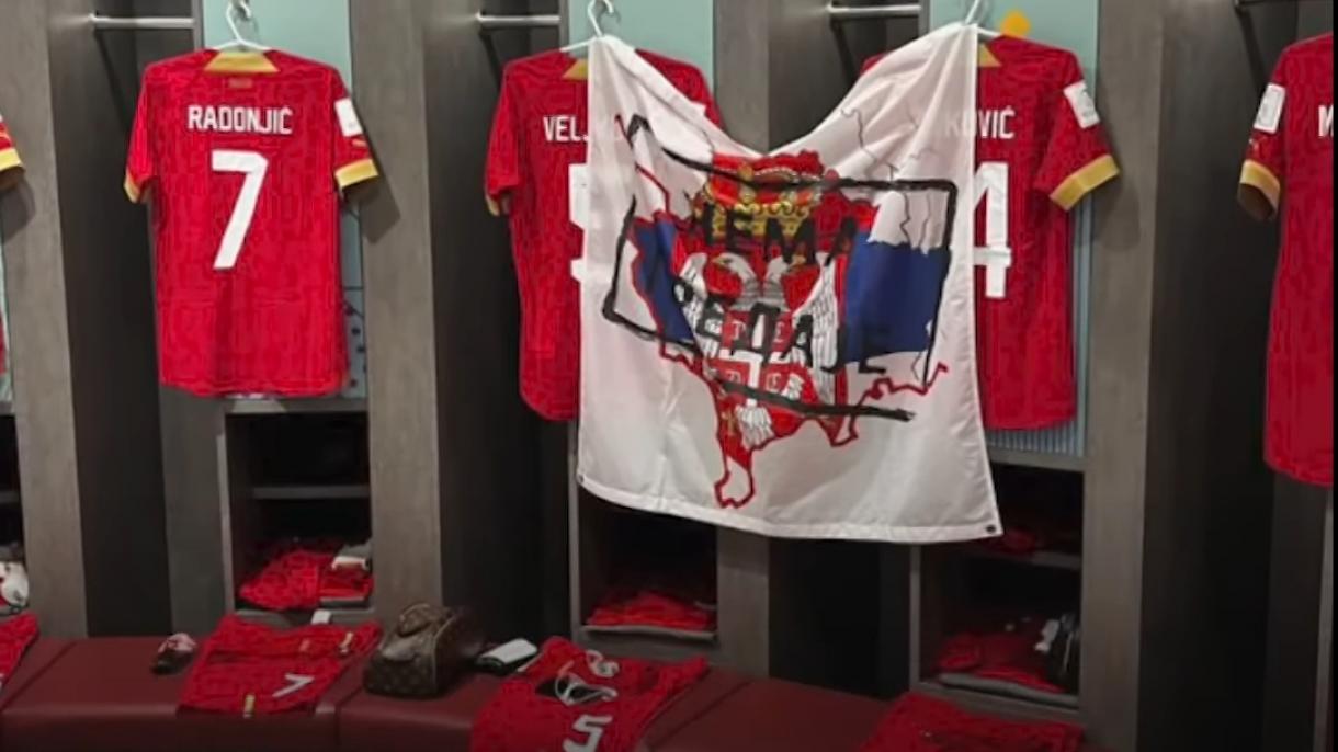 La Federcalcio serba è stata sanzionata dalla FIFA per lo scandalo di bandiera