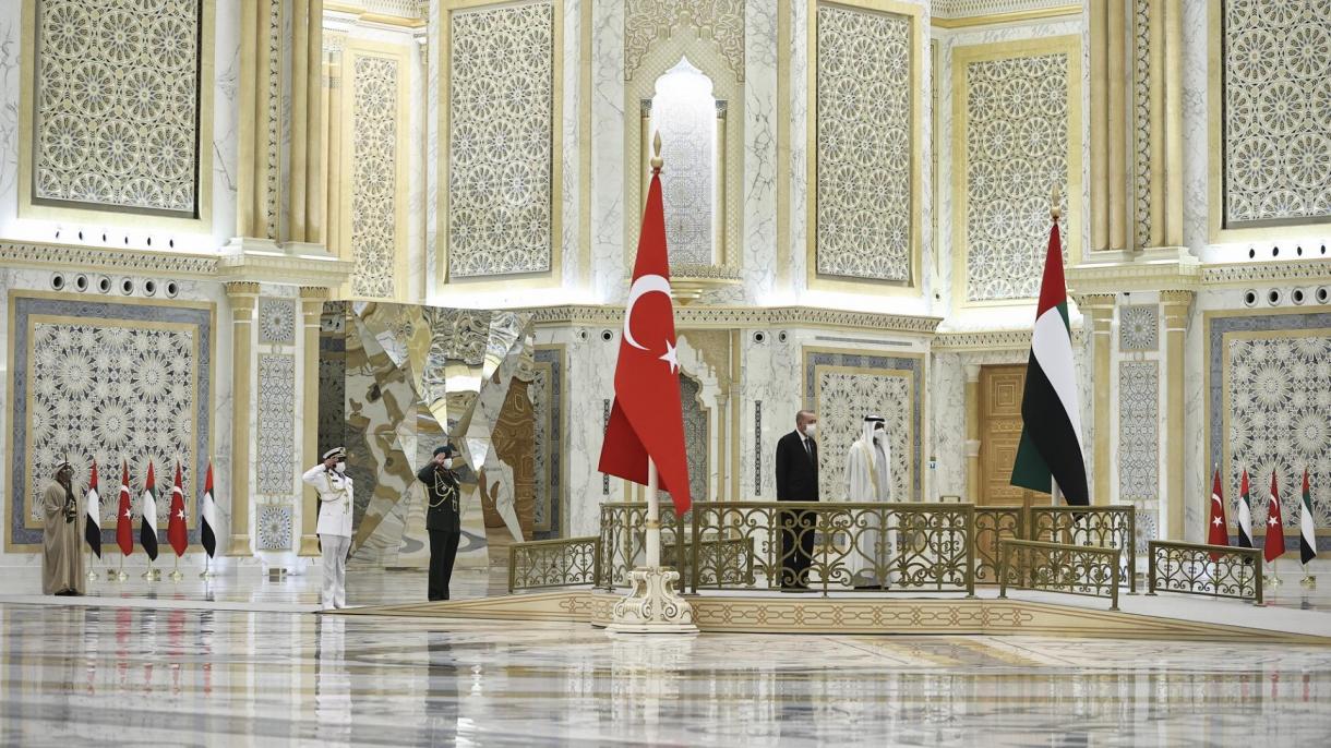 埃尔多安总统正式访问阿联酋