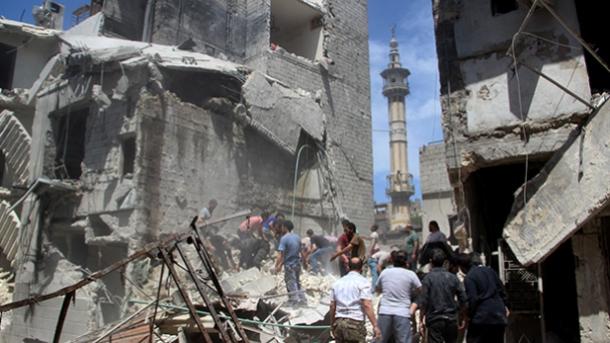 شامی فوج کے حلب پر حملوں میں 7 افراد لقمہ اجل بن گئے
