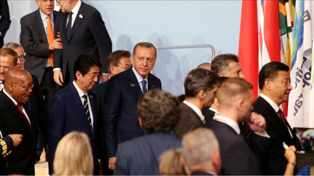 نشست کارگروه سران G20 با حضور اردوغان برگزار شد