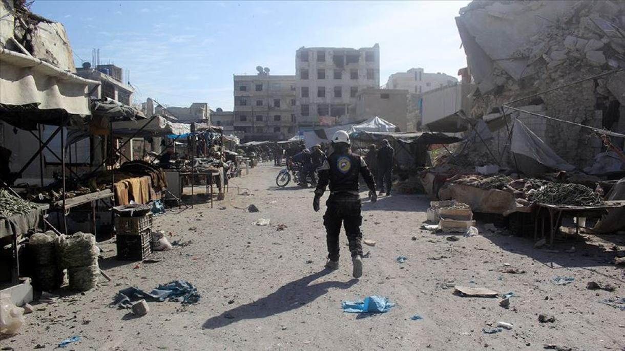 İdlibdə hava hücumları nəticəsində 24 nəfər həlak olub