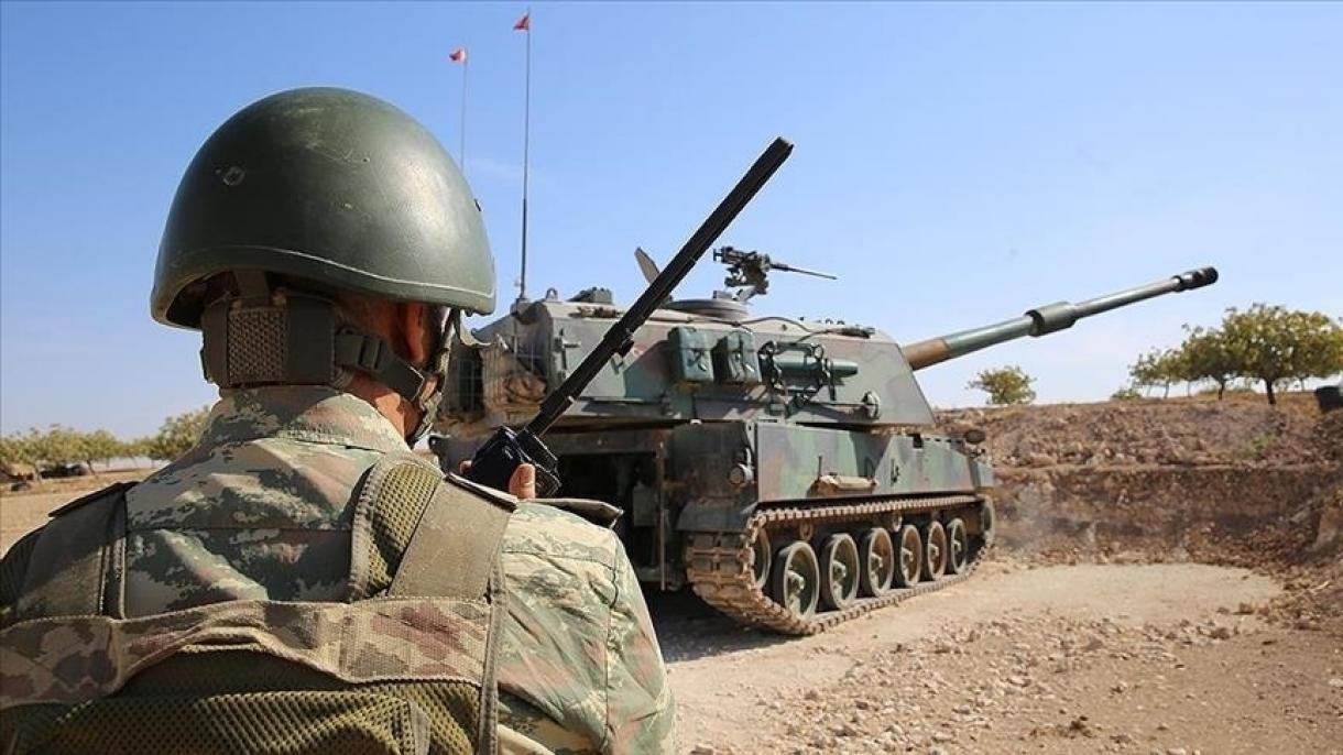 PKK/YPG的14名恐怖分子在叙利亚北部被制服