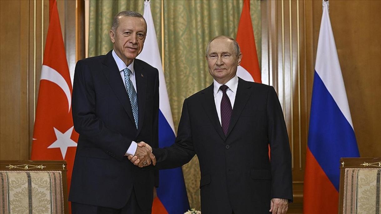 تبریک تیلفونی اردوغان به پوتین