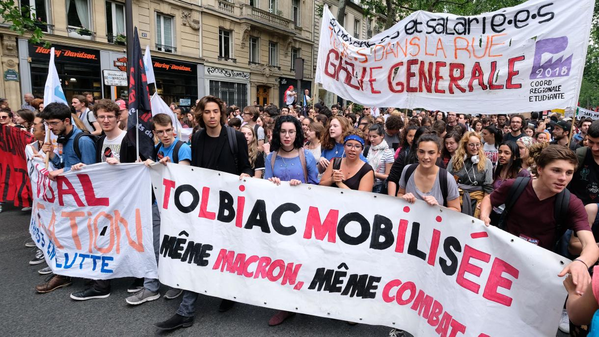 França enfrenta novamente uma nova onda de greves
