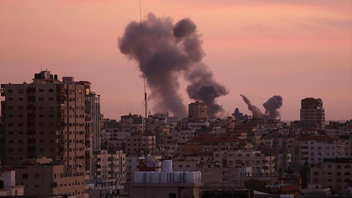 اسرائیل غزه را بمباران کرد