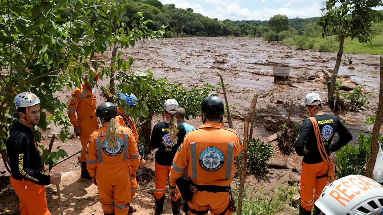 巴西一大坝倒塌导致的死亡人数升至84人