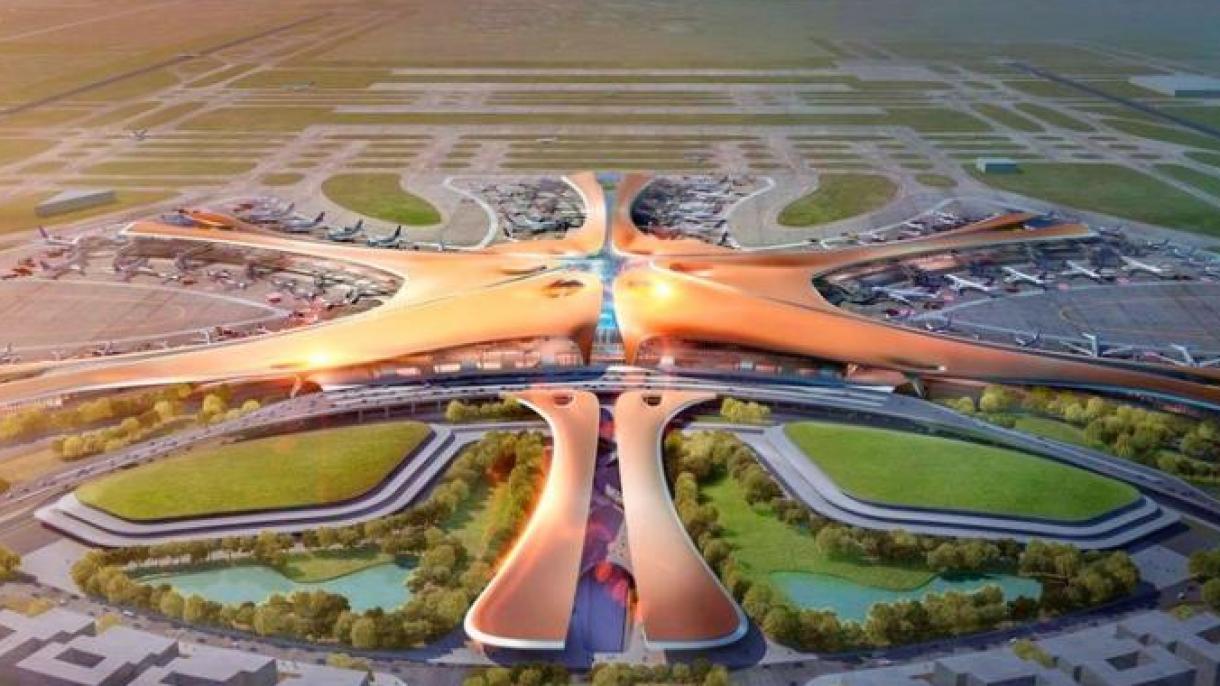 Megnyílt Peking második nemzetközi repülőtere