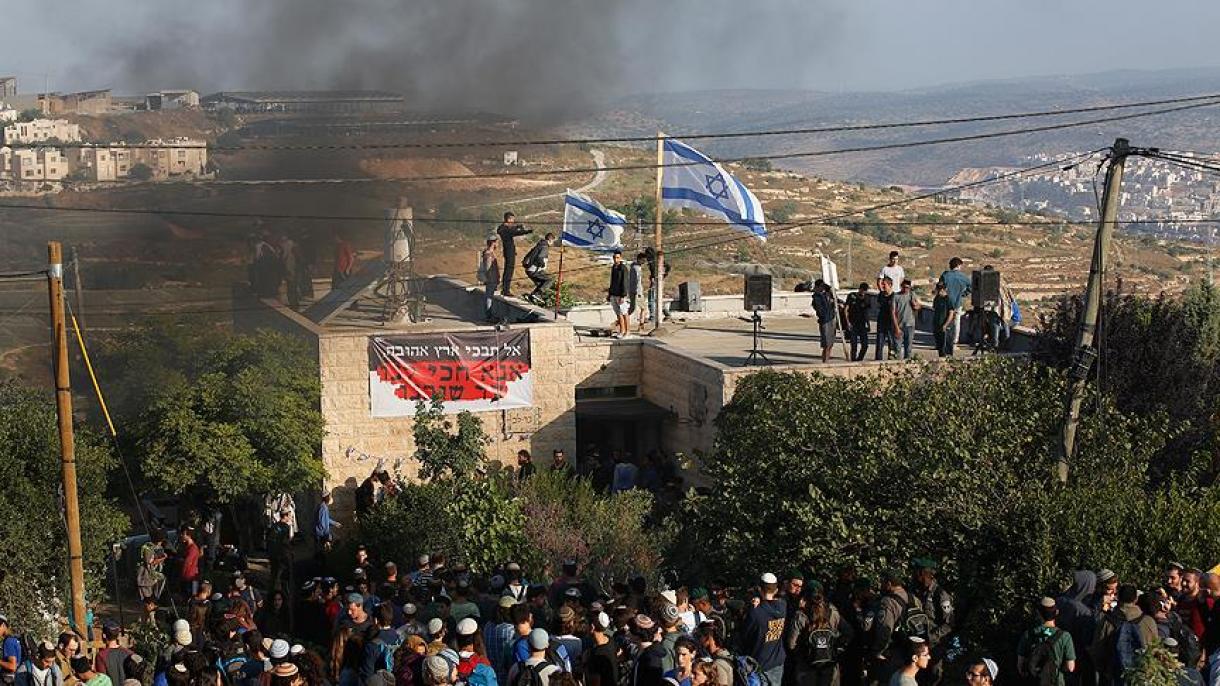 Еврей отурукташуучулар палестиналыктарды жаралады