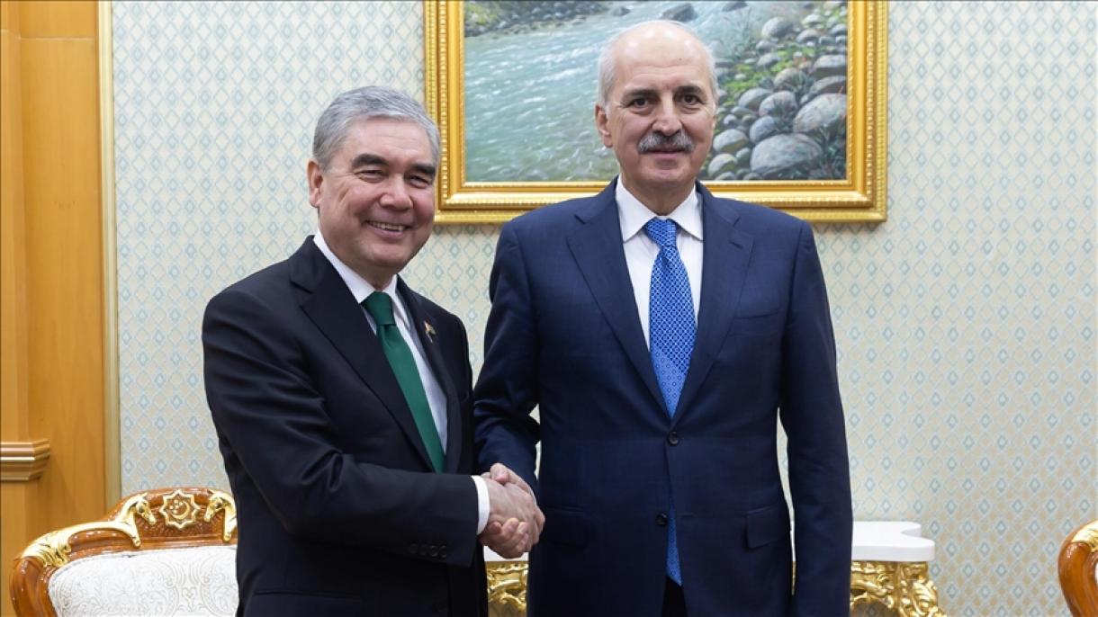 Türkmenistanyň Milli Lideri Kurtulmuşy Kabul Etdi