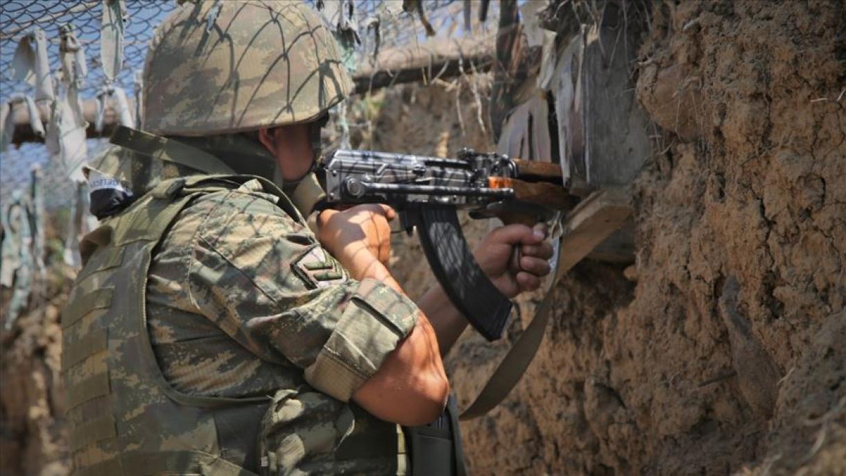 آذری فوج نے ایک آرمینی کمانڈر کو اسیر بنا لیا