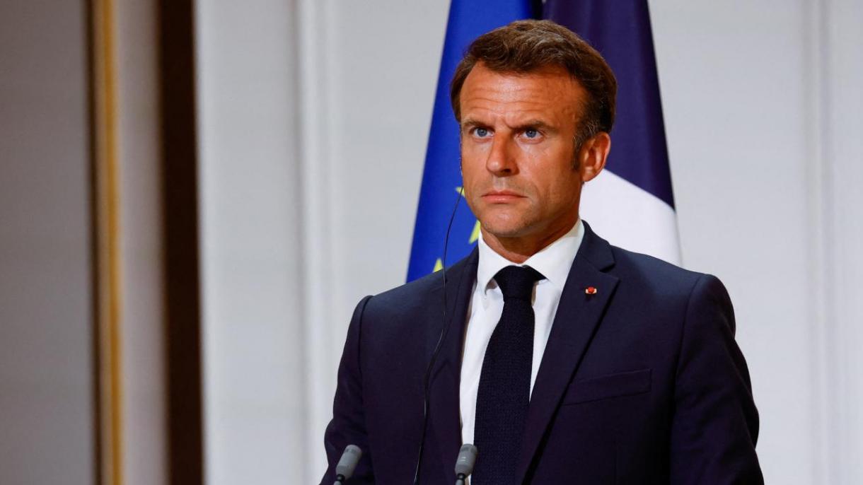Macron francia elnök: háborús bűn a palesztinok erőszakos eltávolítása Rafah városából