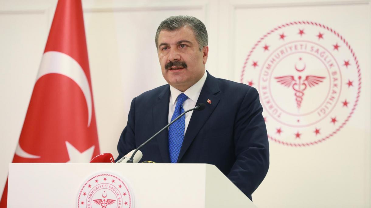 Koca egészségügyi miniszter:már 20 millió felett a török beoltottak száma
