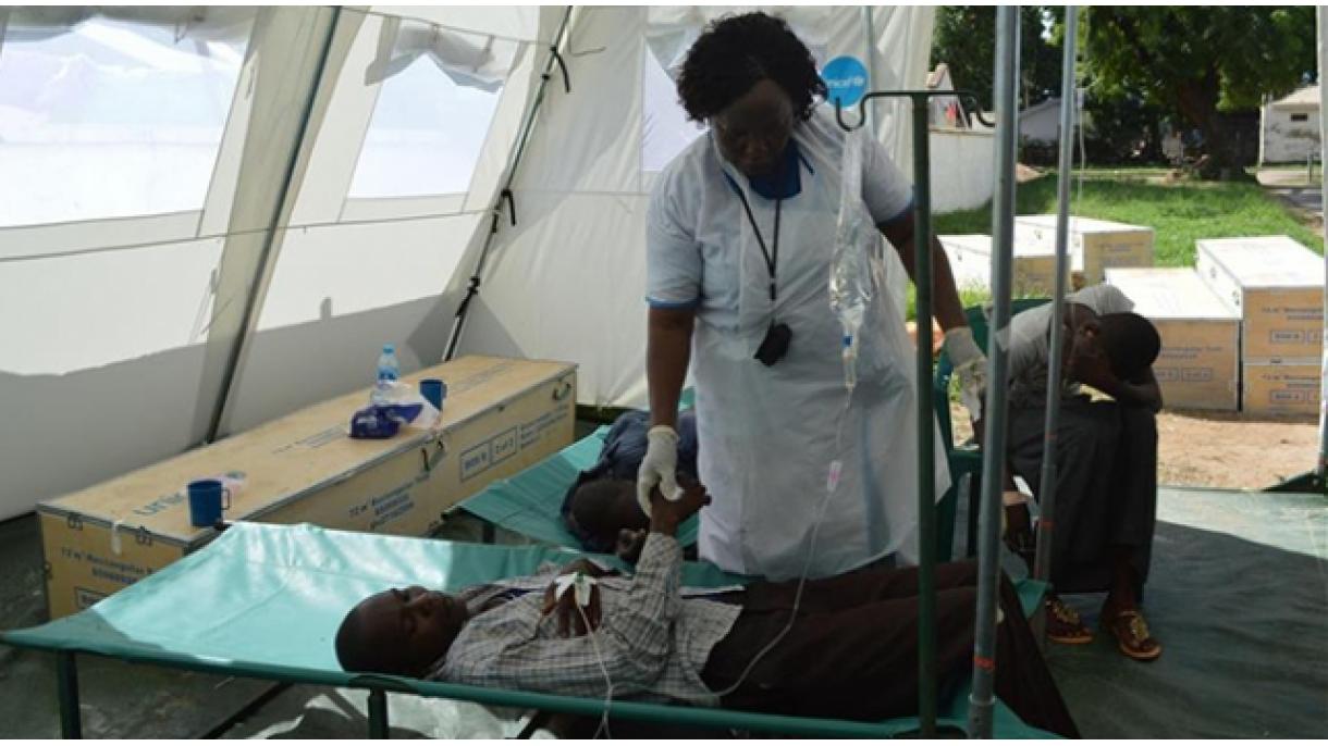 Епидемия от холера в Замбия...