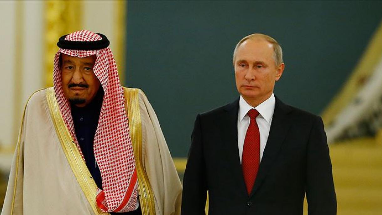 Putin y el rey saudí Salmán bin Abdulaziz negocian los mercados petroleros