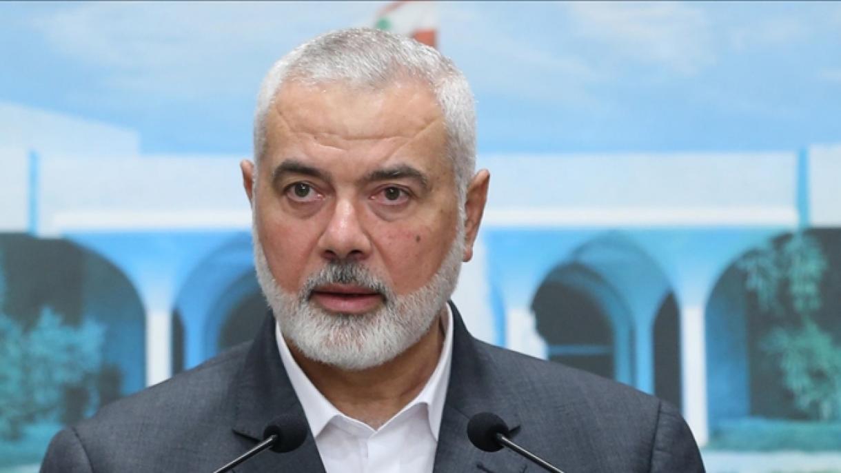 El líder de Hamas, Haniya se reunió con el presidente del parlamento iraní