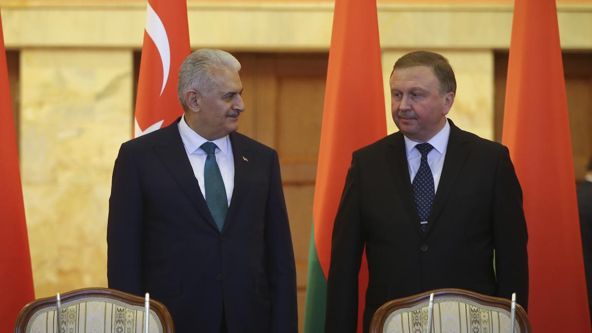 Yıldırım: "Turquía y Bielorrusia se llevan muy bien en todas las áreas"