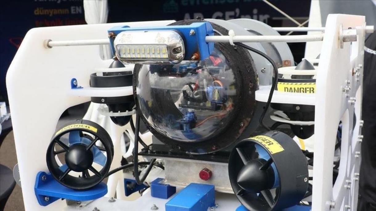 انجام ماموریت‌ اکتشاف نفت توسط ربات بدون سرنشین "کاشف" ساخت ترکیه