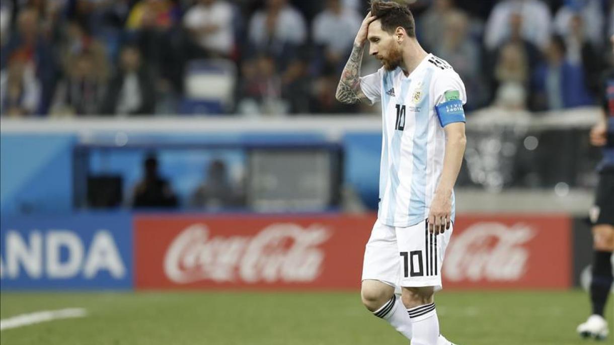 آرژانتین جهان کپ بیله شوویده مغلوبیت گه اوچره دی