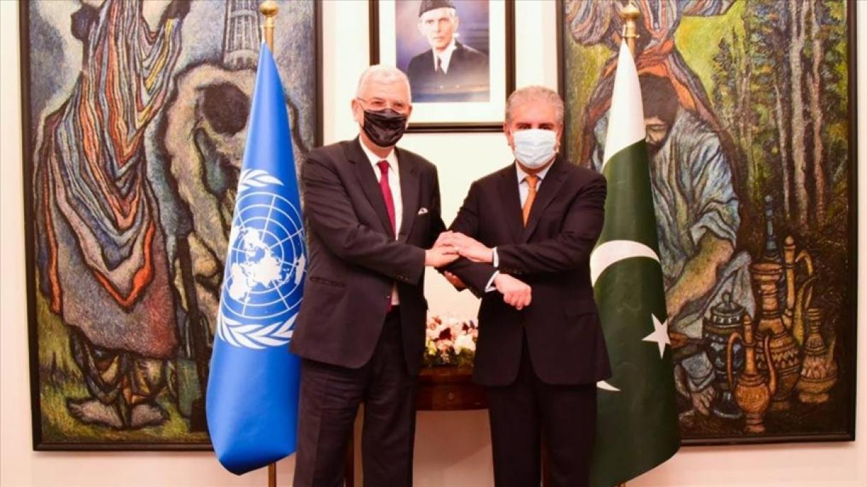 第75届联大主席博兹克尔访问巴基斯坦