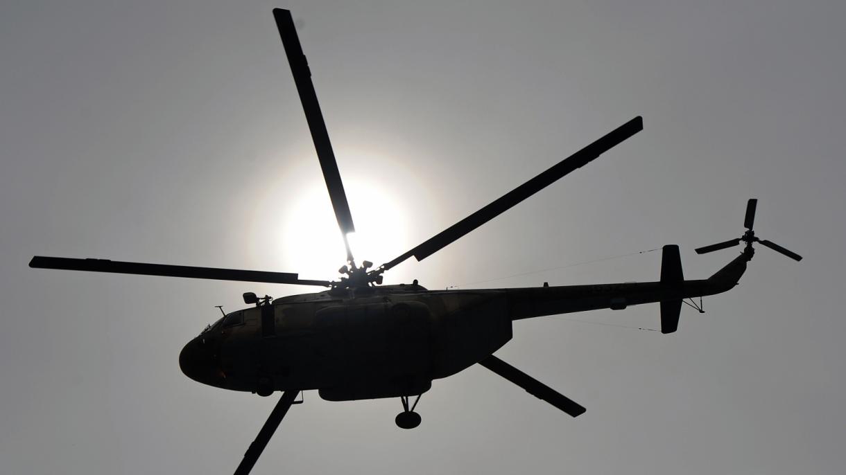 İranda helikopter qəzaya uğrayıb