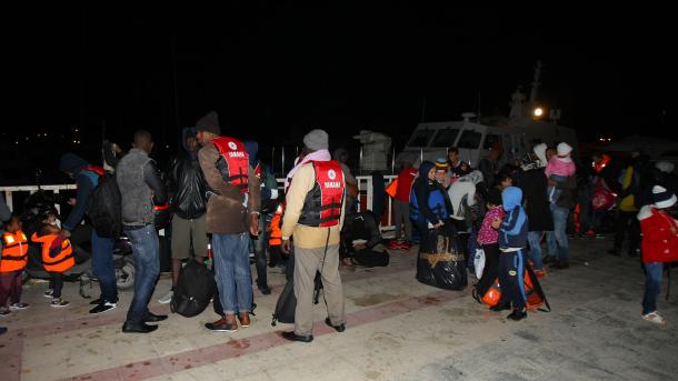 بازداشت نزدیک به 110 تن از مهاجران غیرقانونی در ابهای ترکیه