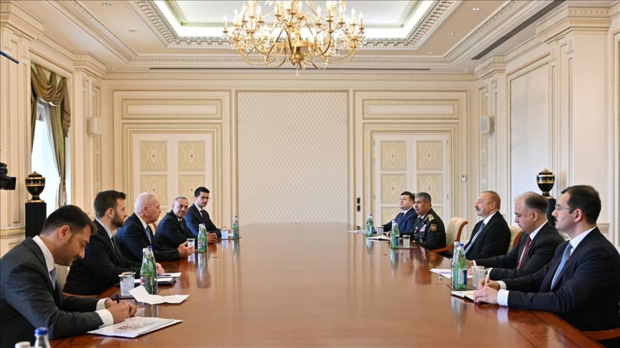 Илхам Алиев прие днес израелския министър на отбраната Йоав Галант...