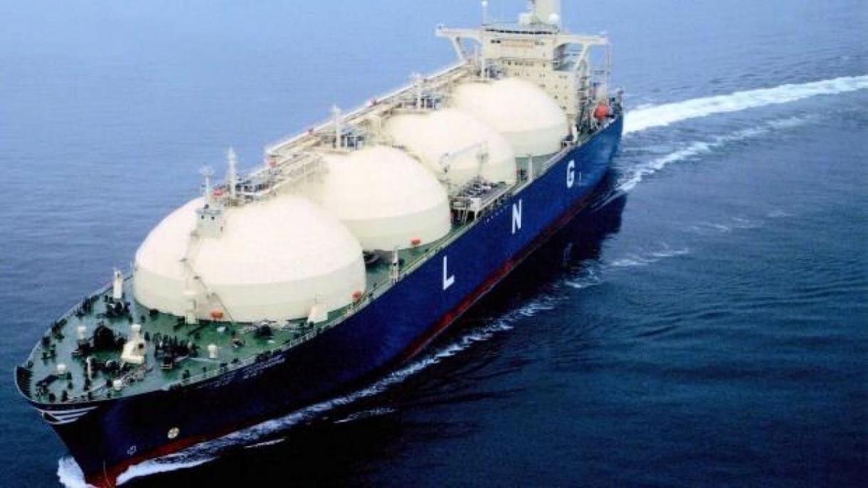 کشتی گاز طبیعی مایع از الجزایر به مقصد تورکیه در حرکت است