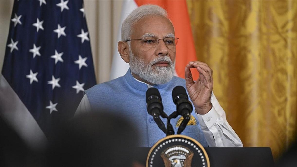 印度总理在美国国会发表演讲