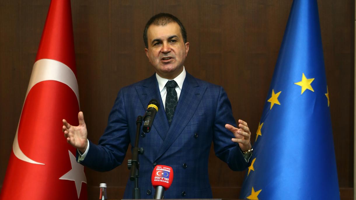 Ömer Çelik fala das sensibilidades da Turquia nas relações com a União Européia