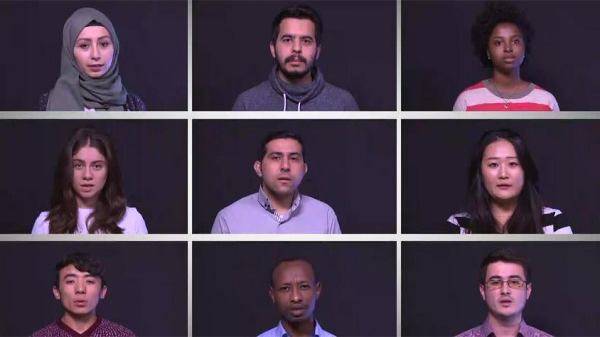 Universitarios turcos y extranjeros publican un videoclip “Un Mundo sin Terrorismo”