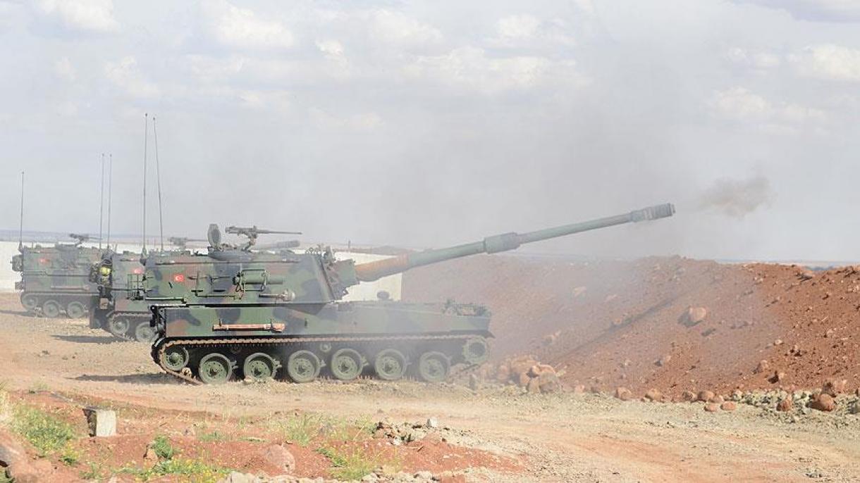 土耳其部队在军事行动中使用国产炸弹袭击达伊沙目标