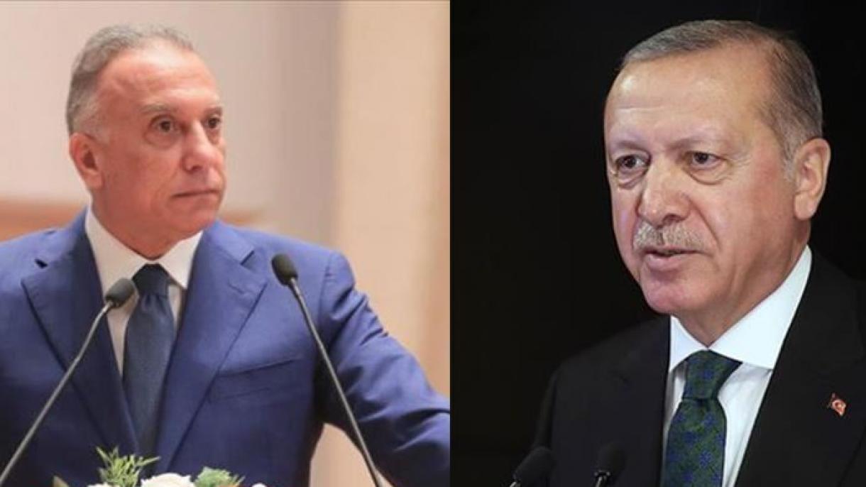 رئيس‌جمهور ترکیه با نخست‌وزیر عراق تلفنی گفت‌وگو کرد