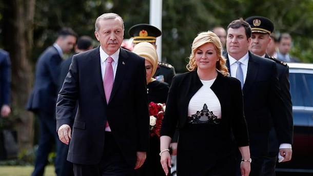 Претседателот Ердоган во посета на Хрватска