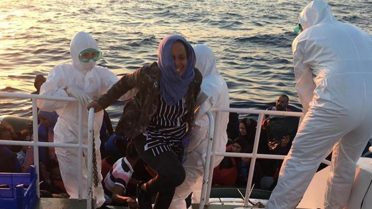 نجات 65 پناهجوی رانده شده از سوی یونان