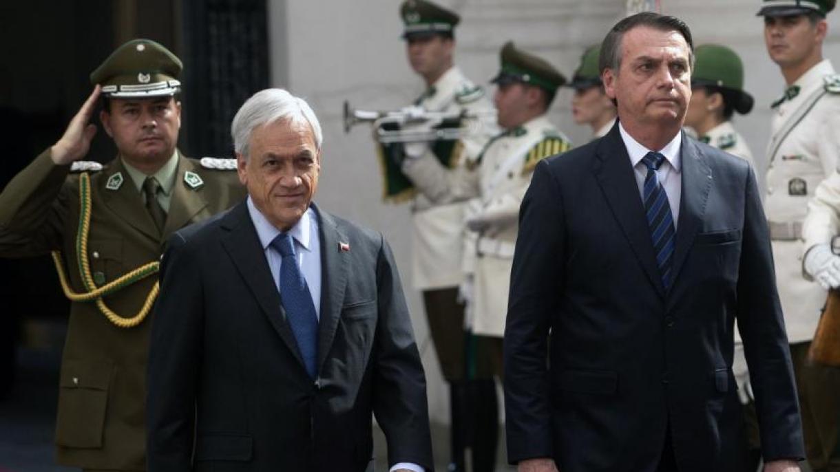 Piñera rechazó el ataque personal de Bolsonaro hacia Michelle Bachelet