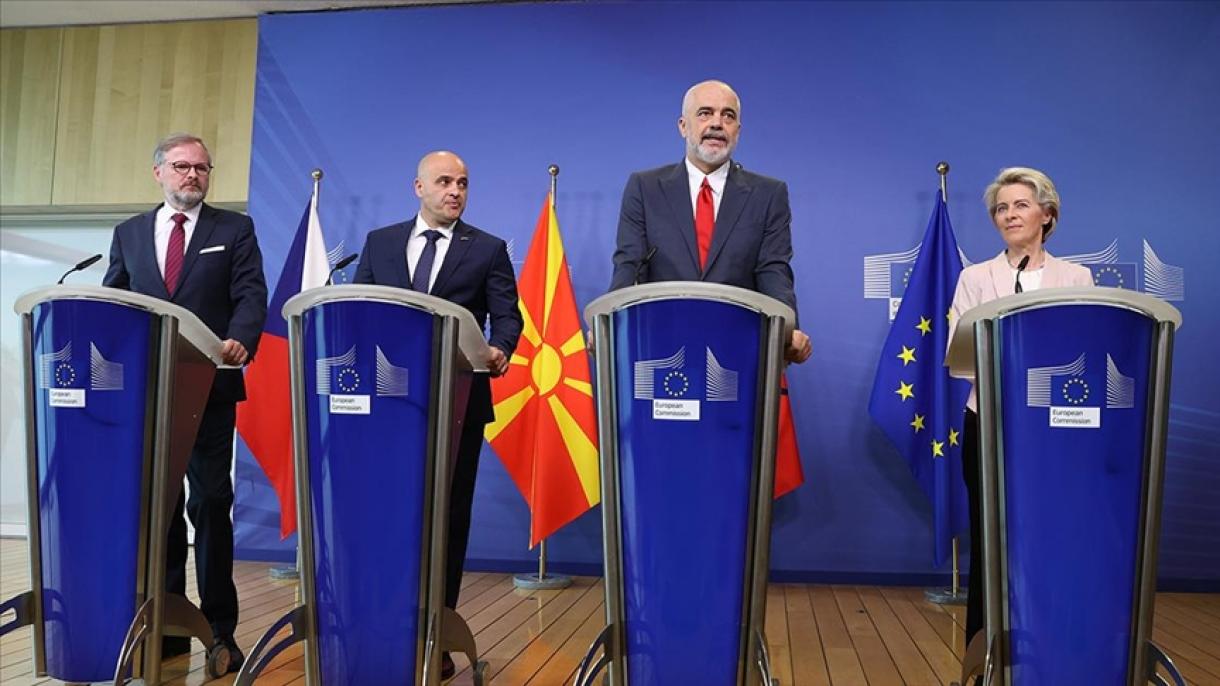 ალბანეთმა და ჩრდილოეთ მაკედონიამ ევროკავშირთან გაწევრიანების მოლაპარაკებები დაიწყეს