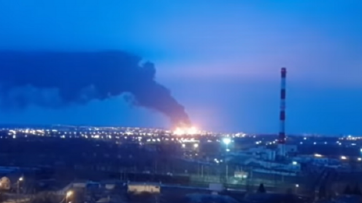 Rusiya: Ukrayna neft emalı zavodunu vurdu