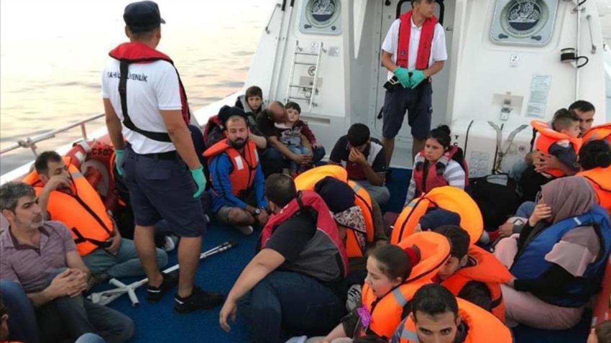 59 مهاجر در استان ازمیر ترکیه نجات داده شدند
