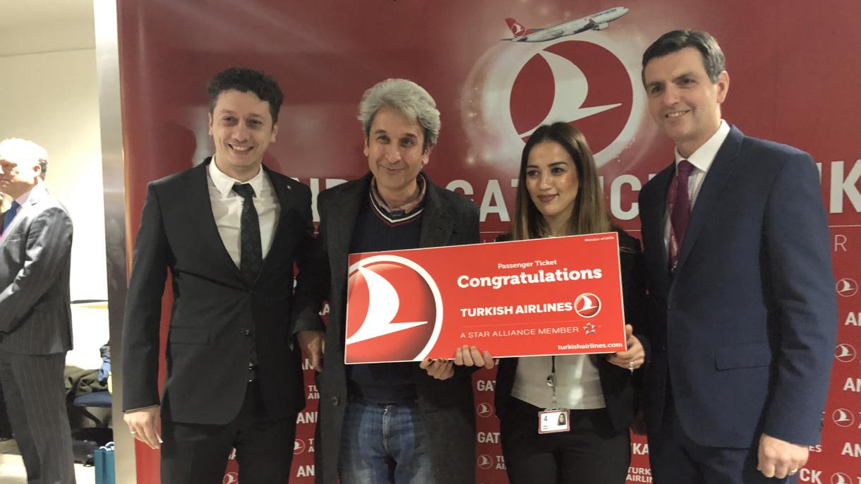 Turkish Airlines inaugura novo voo direto entre Londres e Ancara