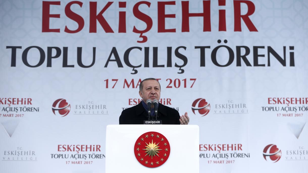 Presidente Erdogan: ''Os turcos que vivem na Europa são o futuro do continente ''