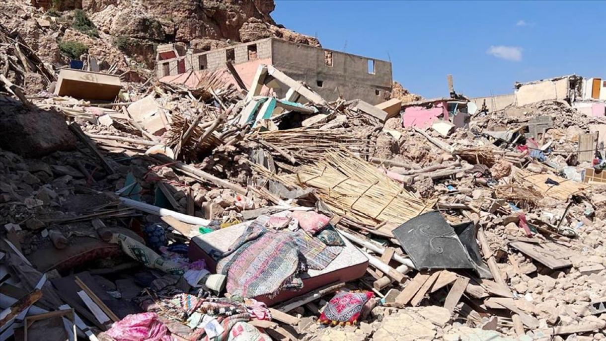 مراکش: حدود 50 هزار خانه بر اثر زلزله فرو ریخت