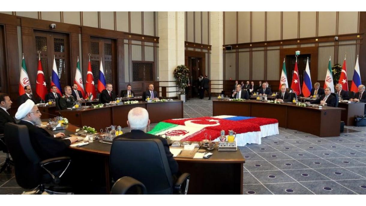 Сирия тууралуу  Түркия  - Орусия  -  Иран саммити Анкарада болуп өттү