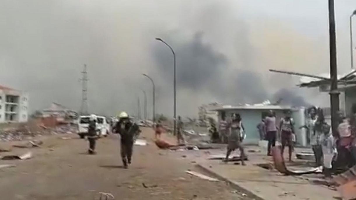 赤道几内亚军营爆炸事件死亡人数升至98人