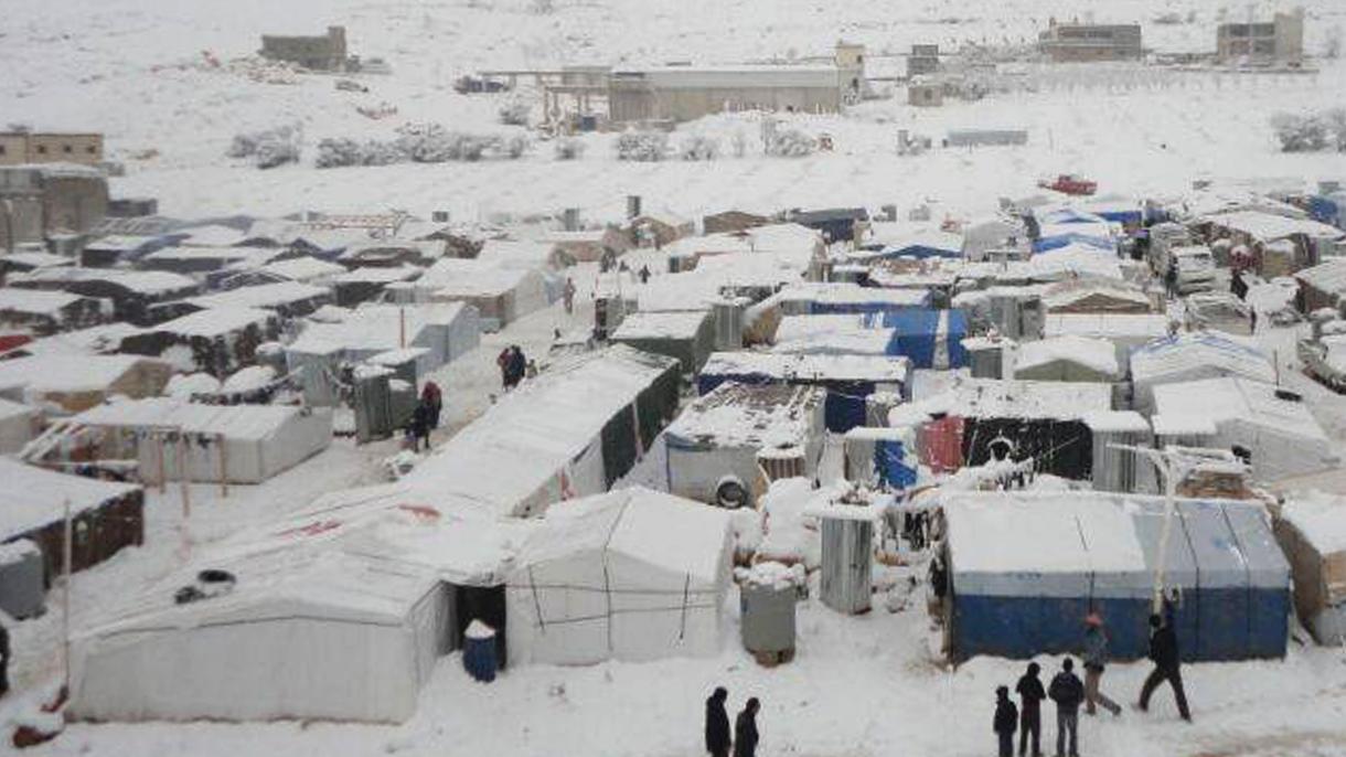 مرگ 17 سوریه ای بر اثر یخزدگی در مرز لبنان