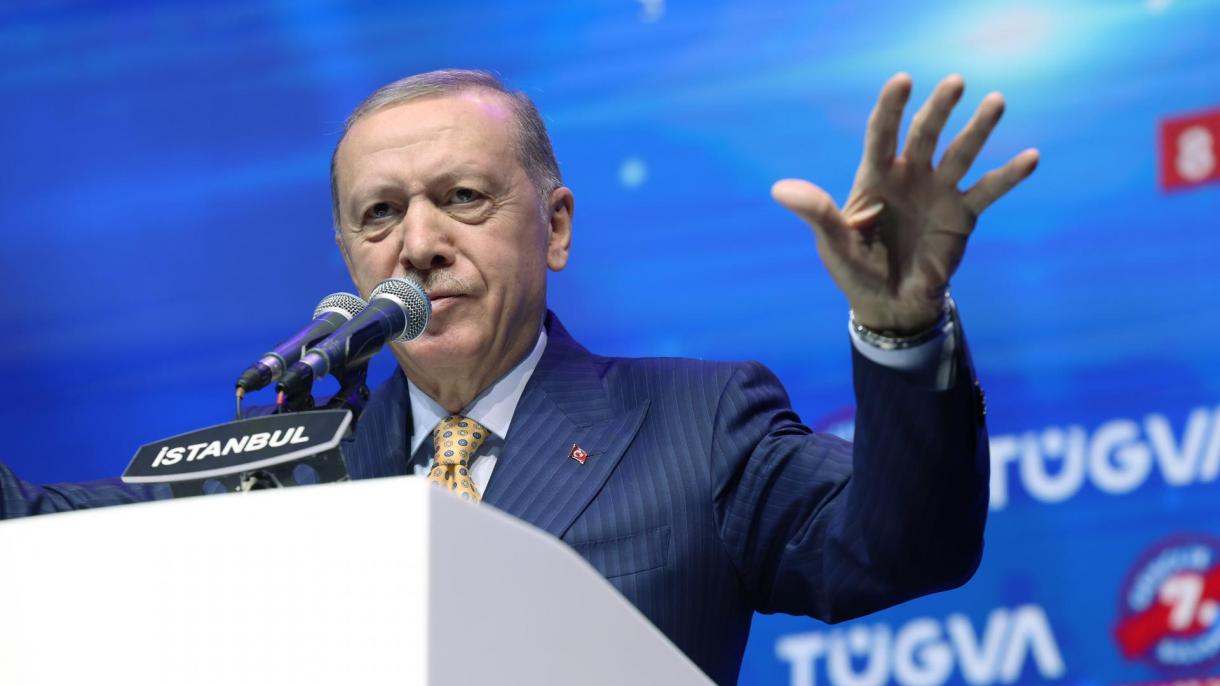 პრეზიდენტი ერდოღანი თურქეთის ახალგაზრდული ფონდის შეხვედრაზე სიტყვით გამოვიდა