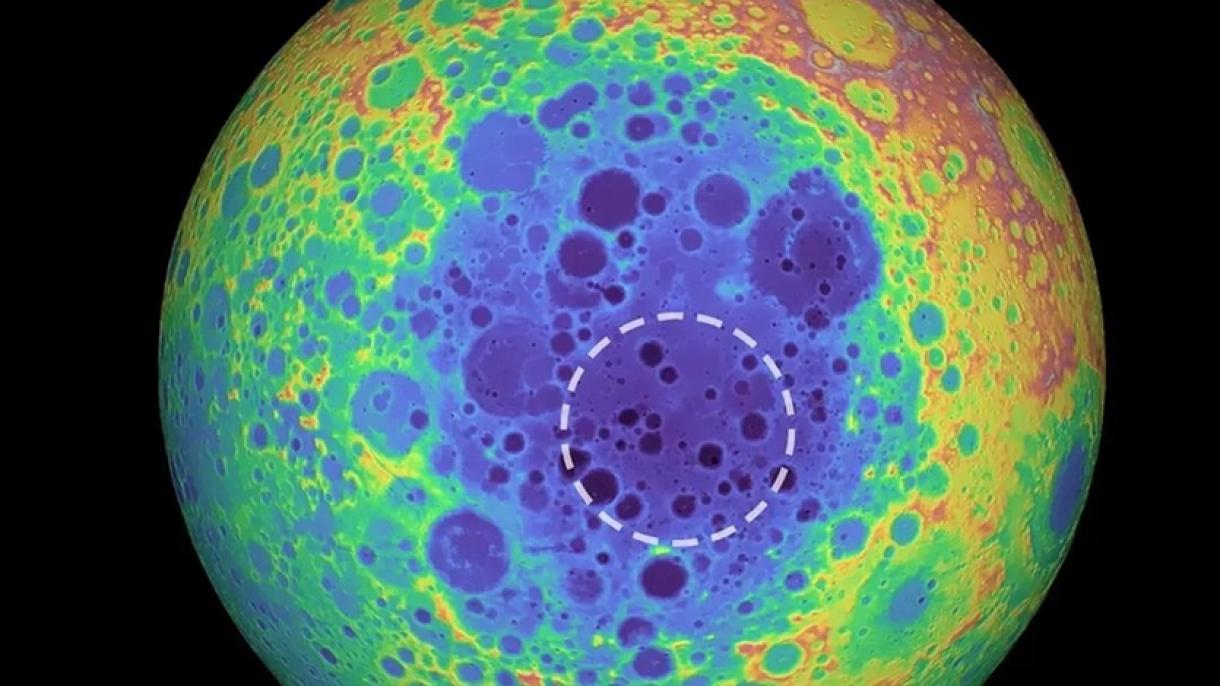 Científicos descubren una estructura gigante en la superficie de la Luna