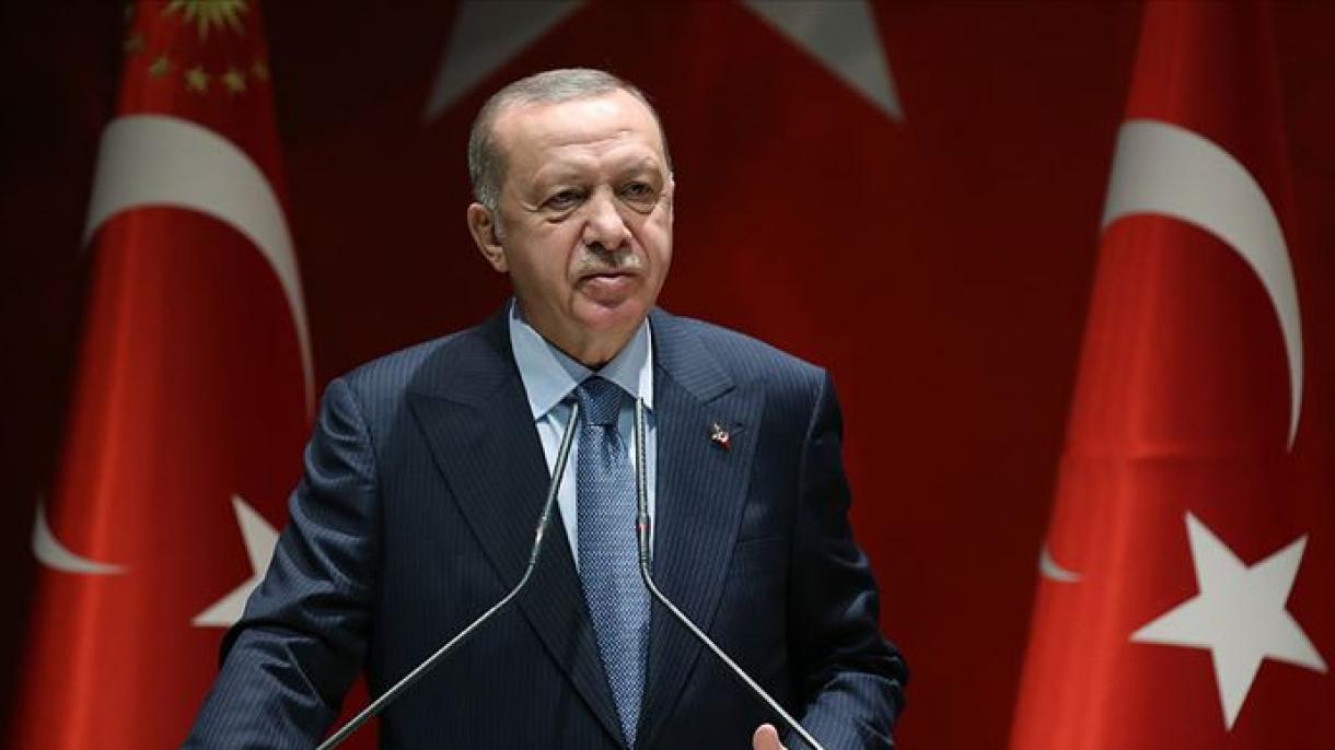 Presidente Erdogan: "Hoy tenemos una Turquía que da confianza, esperanza y entusiasmo"