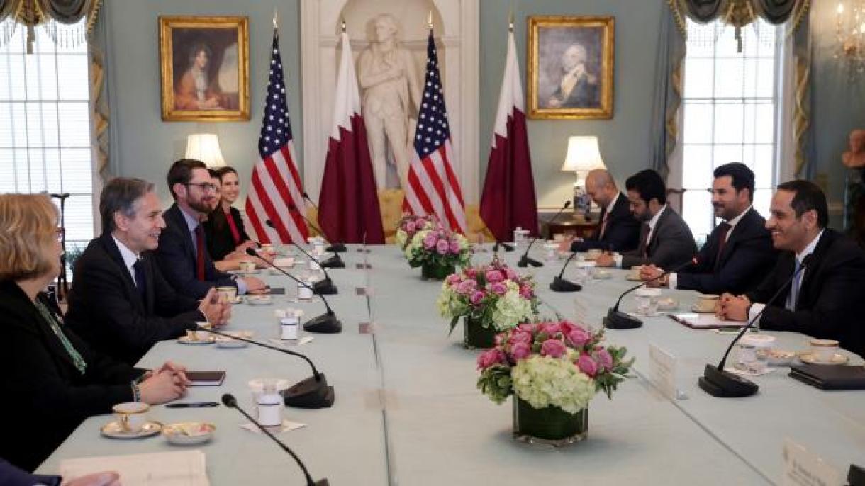 Блинкен се срещна с външният министър на Катар Ал-Тани
